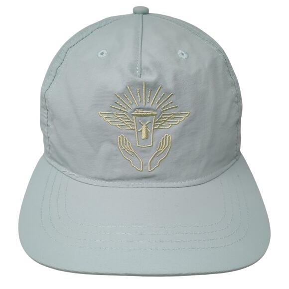 Dutch Bros. Slideback 5 Panel Cap Blue One Size Adjustable Embroidered - Picture 1 of 9